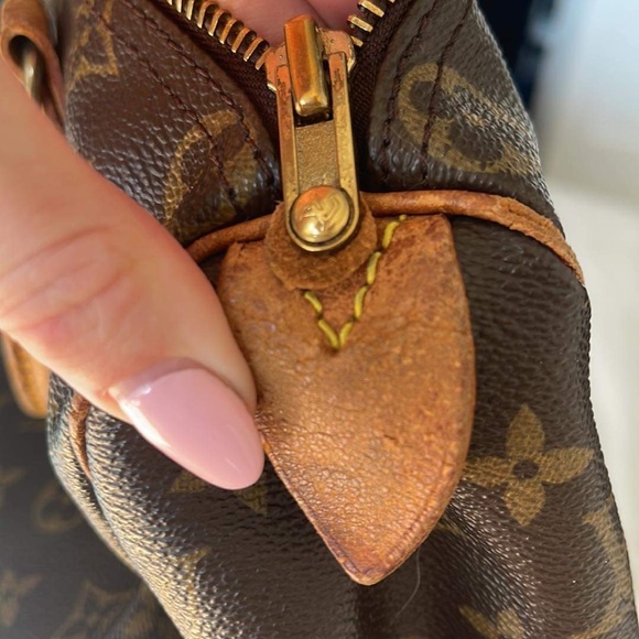 āSOLDāAuthentic Louis Vuitton Speedy 25 - Picture 6 of 7